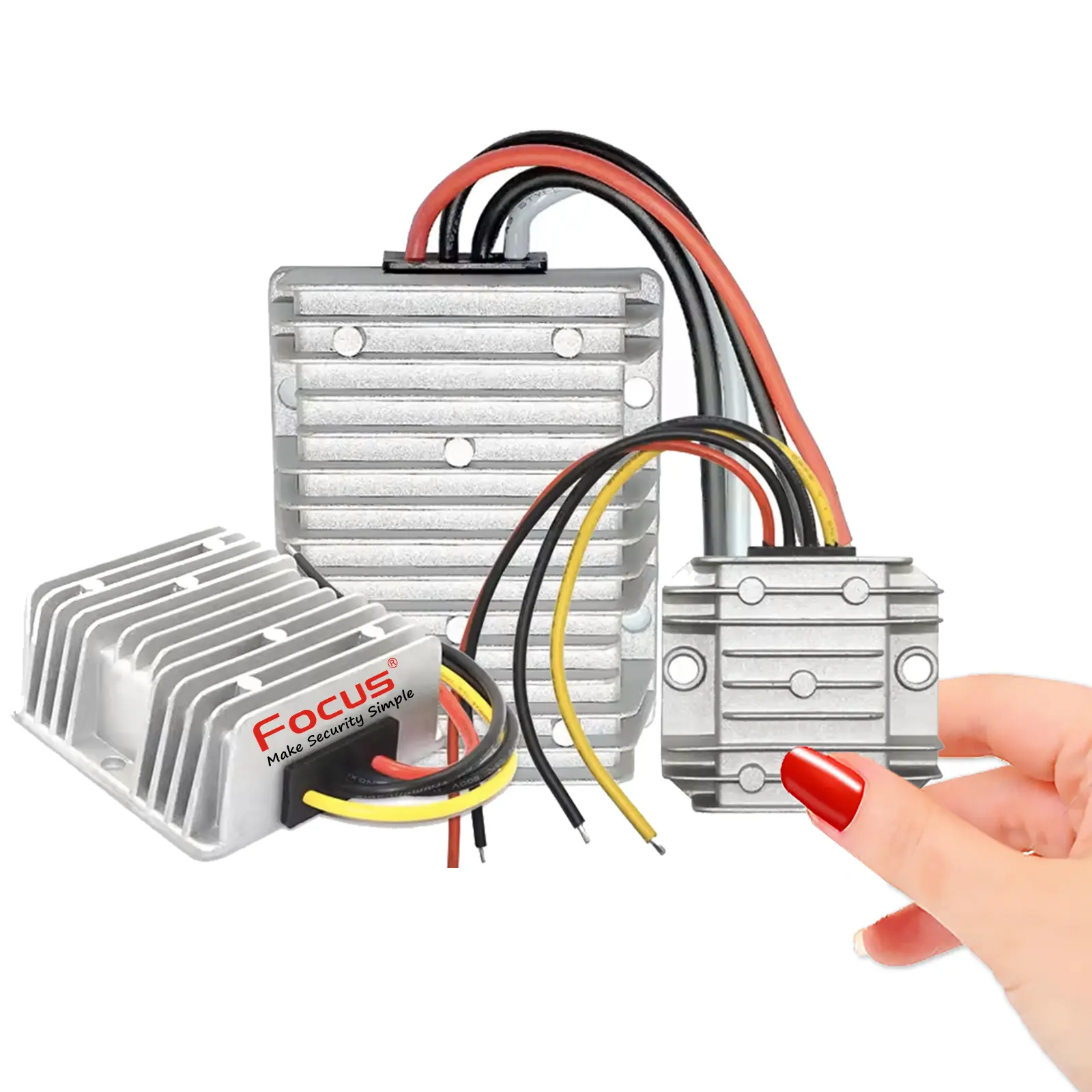 Stabilisateur de tension 12V IP68 pour alimentation stable alarme 4G