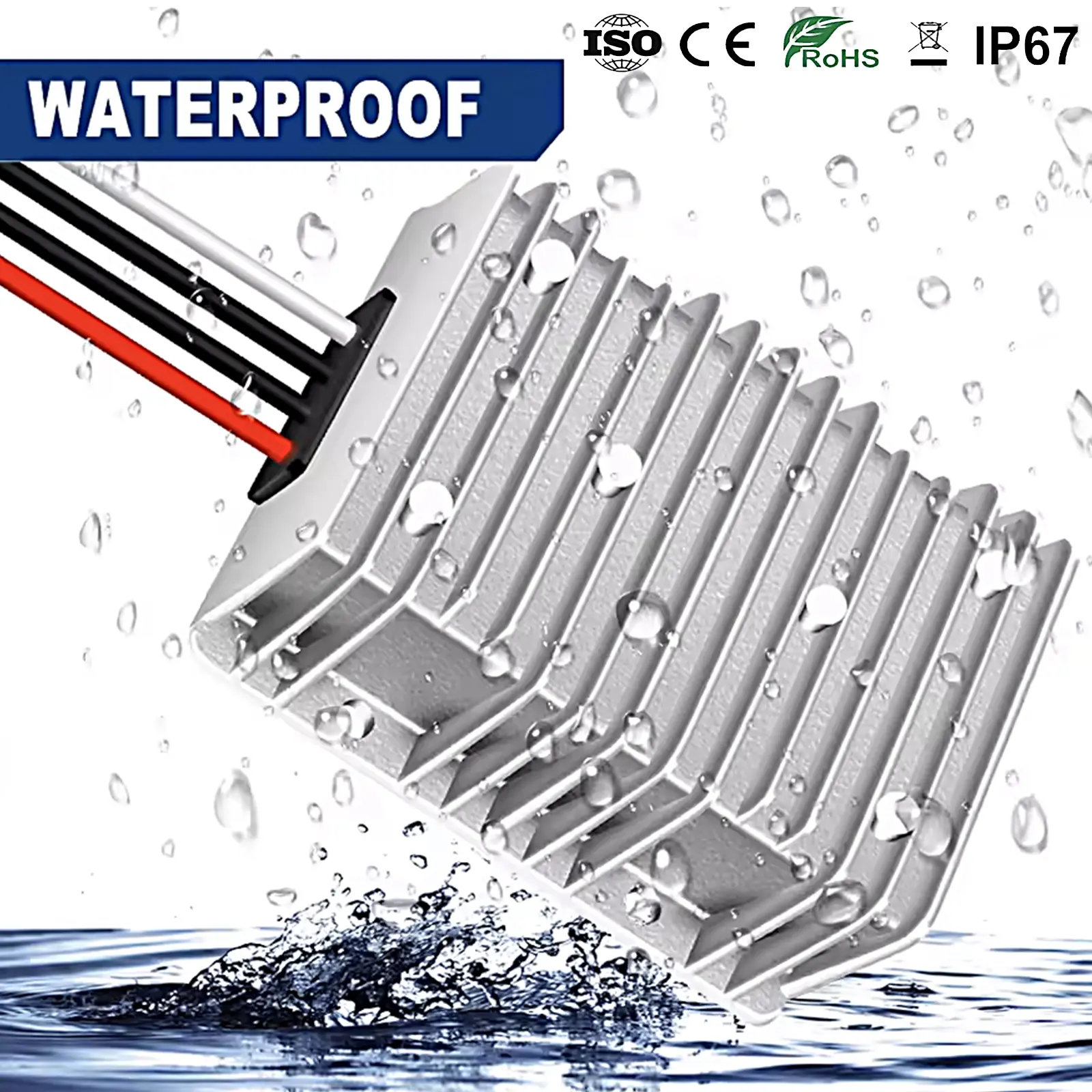 Stabilisateur de tension 12V robuste pour systèmes d’alarme professionnels